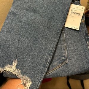 NWT good American skinny jeans